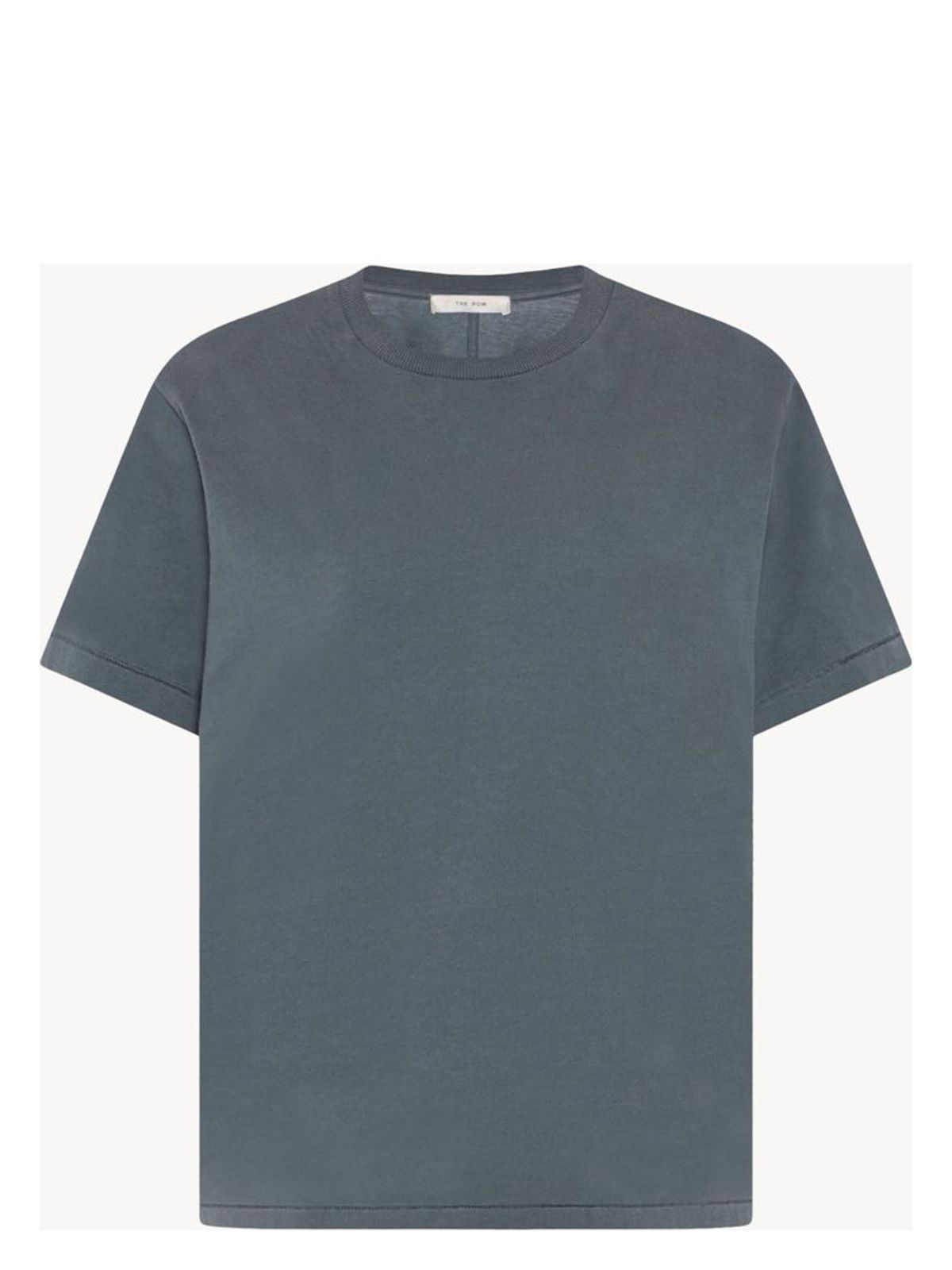 Shop The Row Women's Florie T-shirt With Tapo Center Detail In Topo