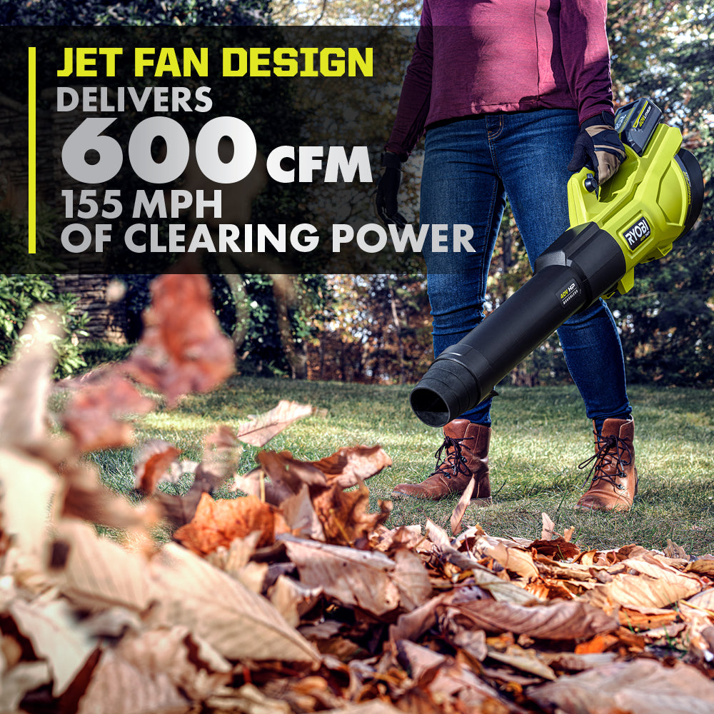 40V HP BRUSHLESS 600 CFM WHISPER SERIES BLOWER & 15" CARBON FIBER STRING TRIMMER COMBO KIT Image 15