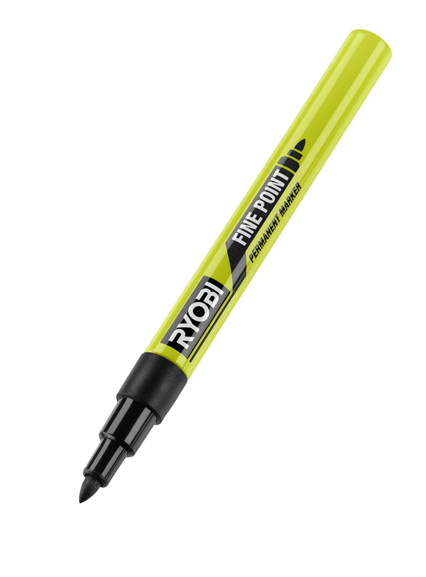 Black Fine Point Permanent Workshop Marker Image 3