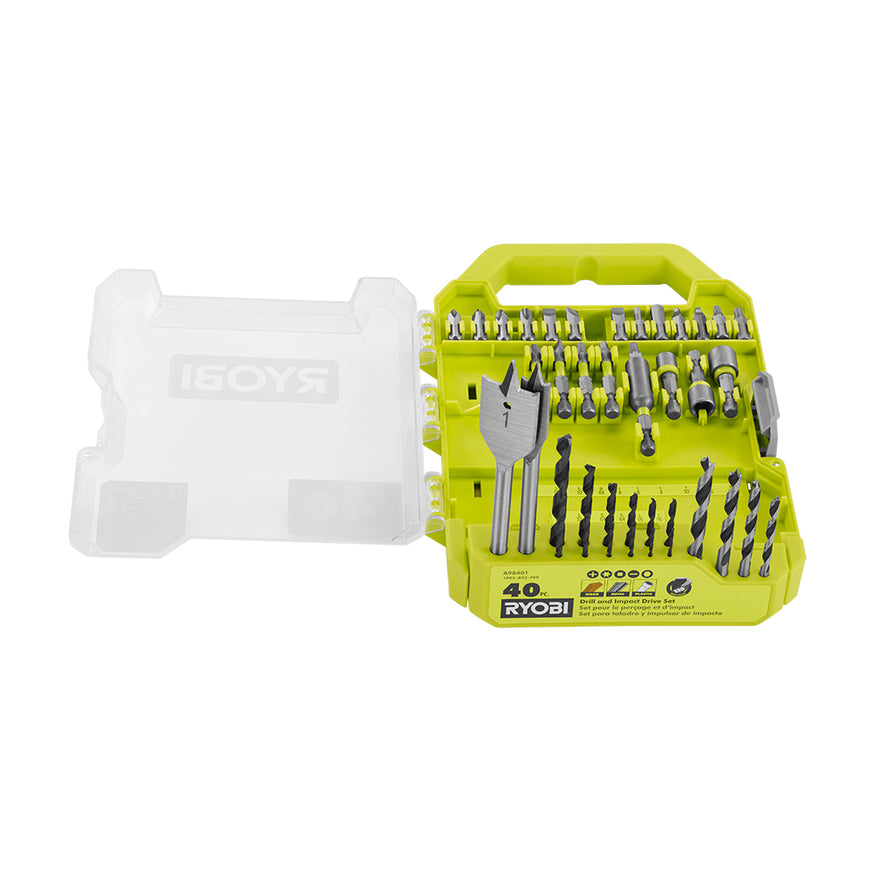 40 PC. DRILL AND IMPACT DRIVE SET Image 4