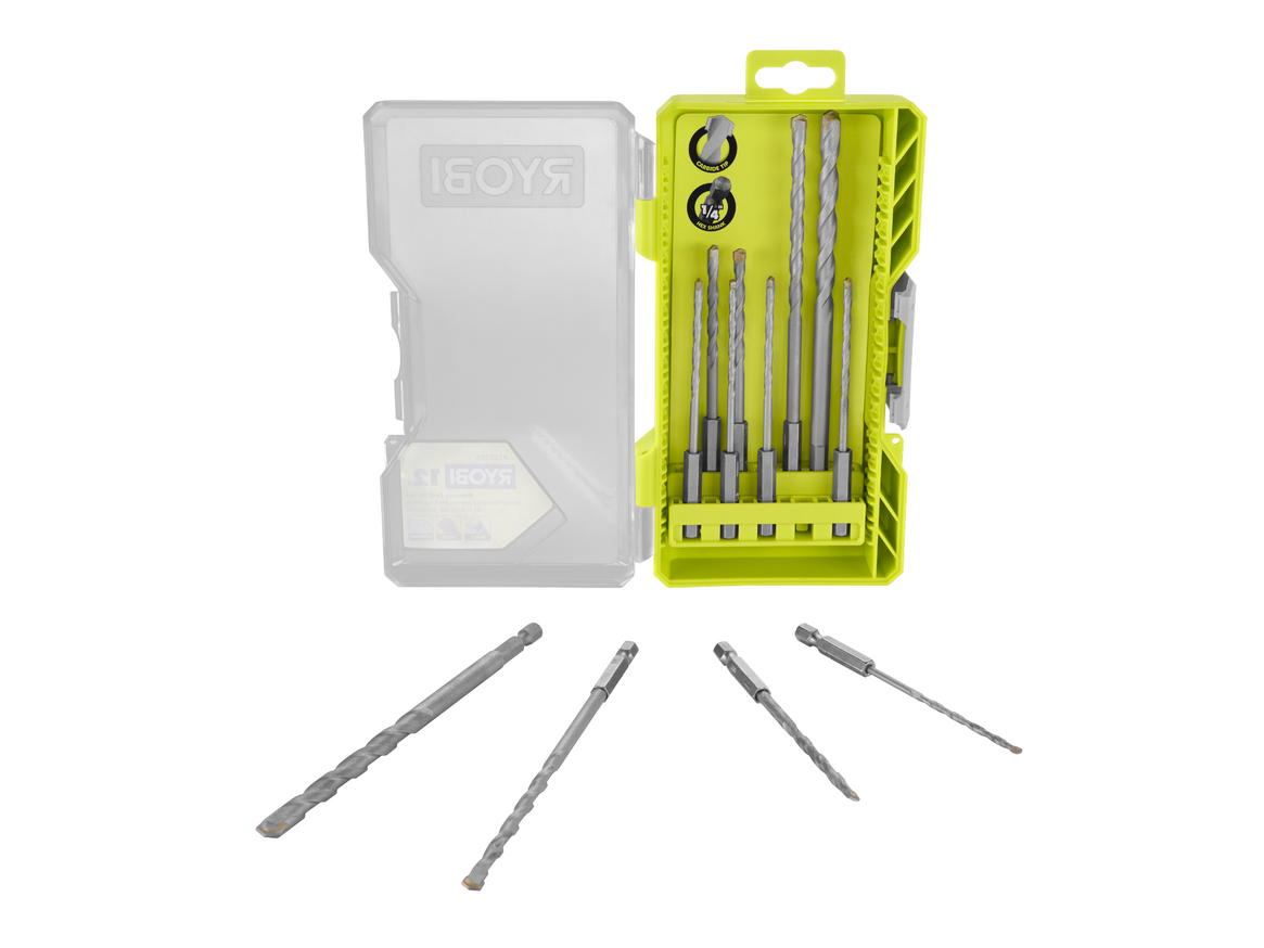 12 PC. Masonry Drill Bit Set Image 2