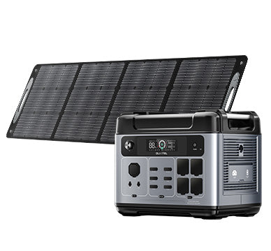 P2001 Plus + 200W Portable Solar Panel