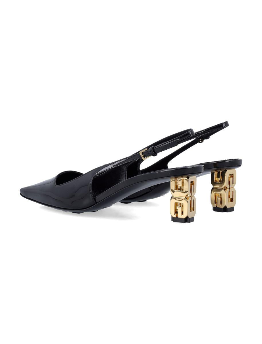 GIVENCHY GIVENCHY CUBE SLING BACK PUMPS