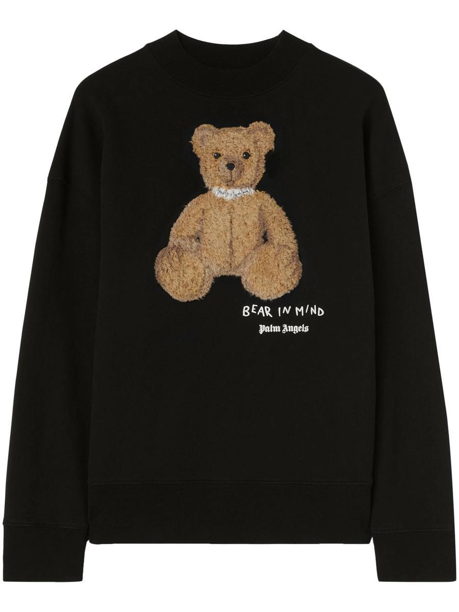 Shop Palm Angels Sweaters In Black Brow