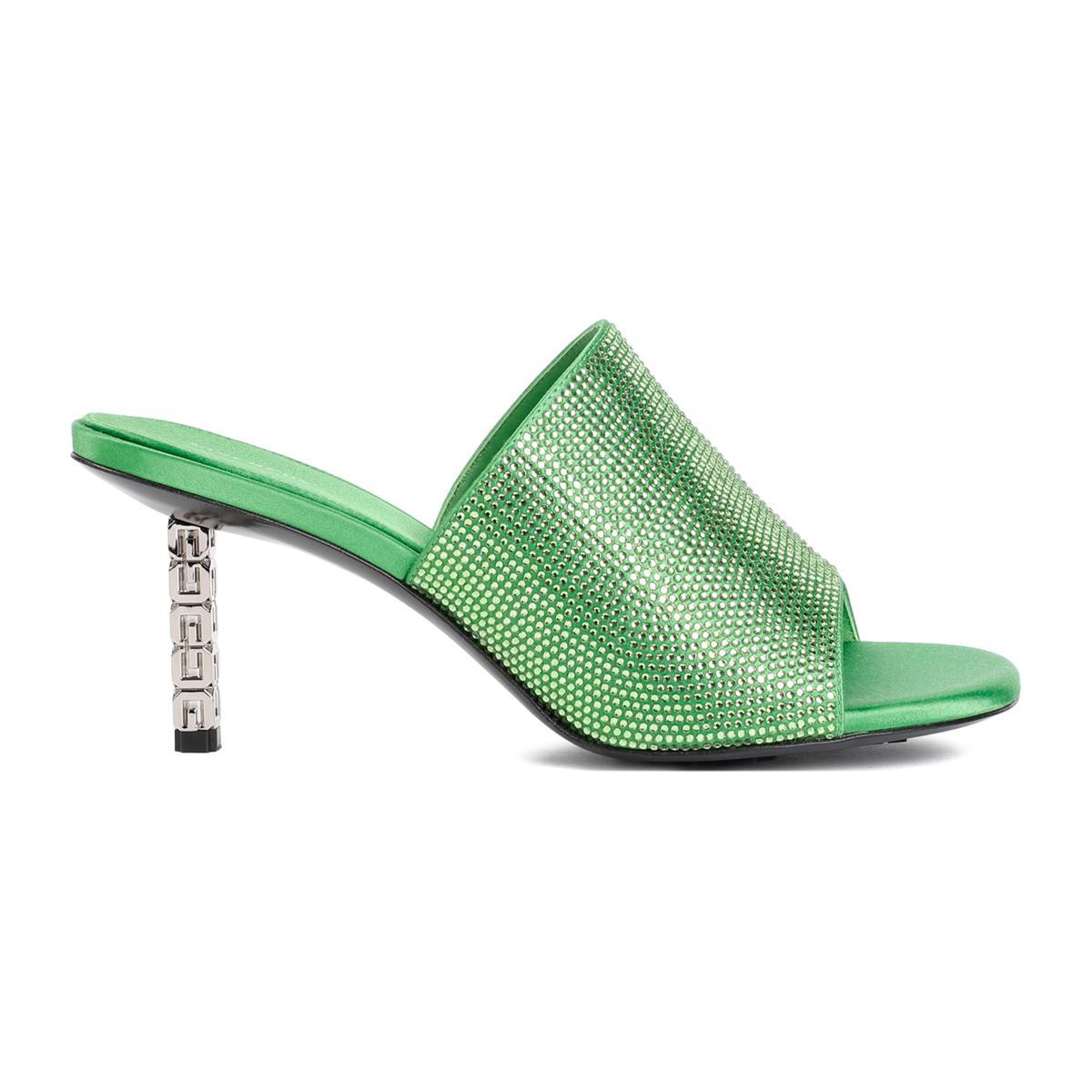 Shop Givenchy Mules In Green