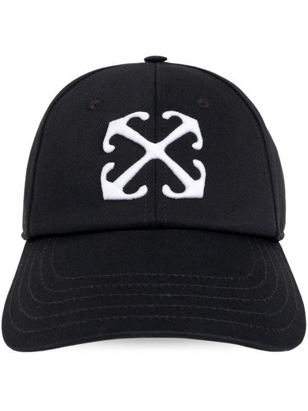 Off-white Arrow Logo Baseball Cap With Adjustable In Multicolor