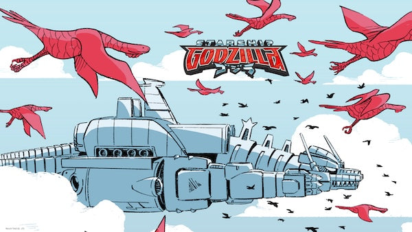 Starship Godzilla #1 - Kai-Sei Era Desktop wallpaper