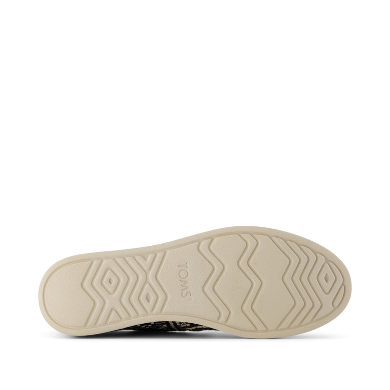 Alpargata Plus - Black Diamond Global Woven Bottom Sole View Alpargata Plus - Black Diamond Global Woven Bottom Sole View