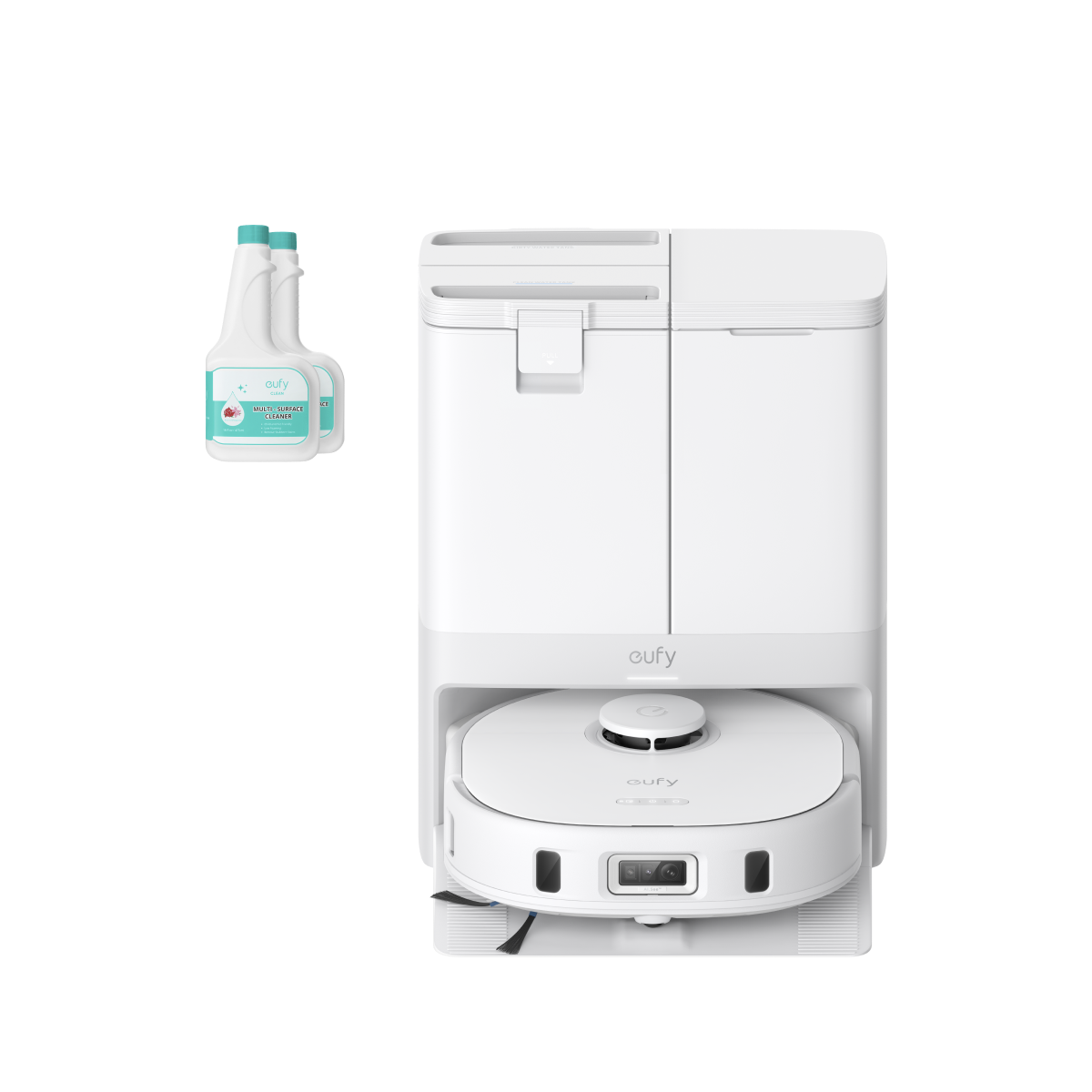 eufy X10 Pro Omni + eufy RoboVac Soluzione per la pulizia dei pavimenti duri (2 flaconi)