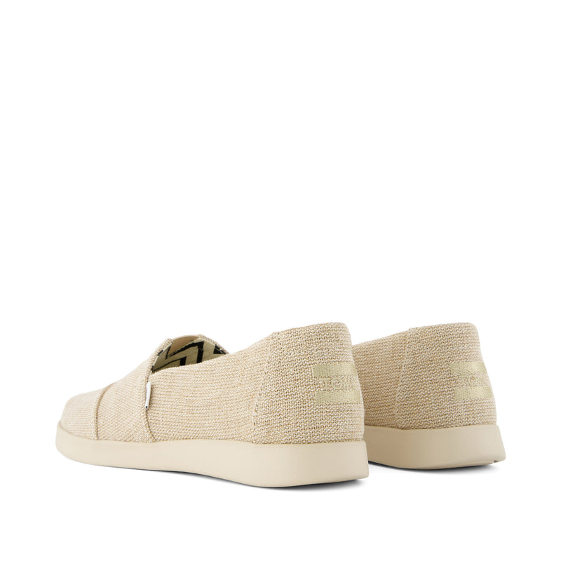 Alpargata Plus Natural Heritage Canvas Back View
