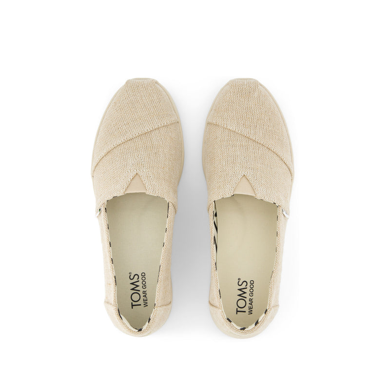 Alpargata Plus Natural Heritage Canvas Top View