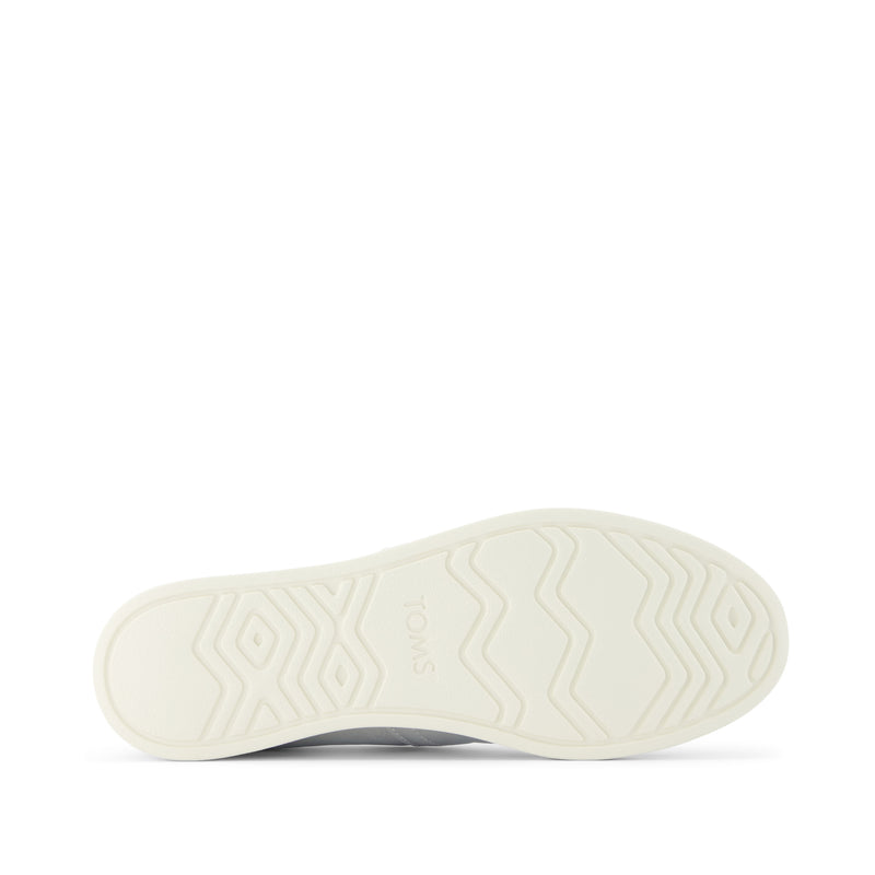 Alpargata Plus Silver Metallic Bottom Sole View Alpargata Plus Silver Metallic Bottom Sole View