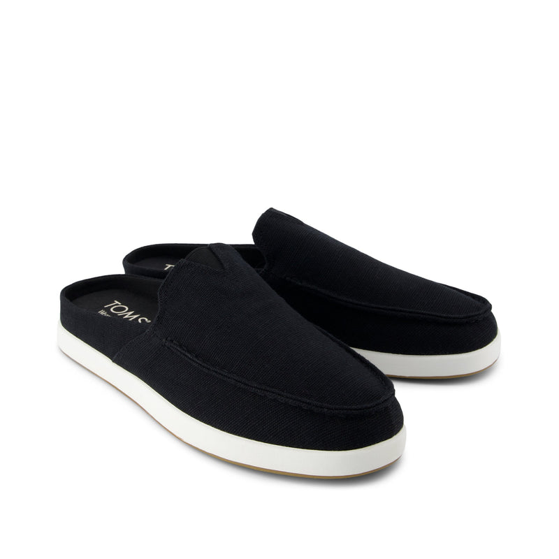 Alonso Mule - Black Heritage Canvas Front View Alonso Mule - Black Heritage Canvas Front View