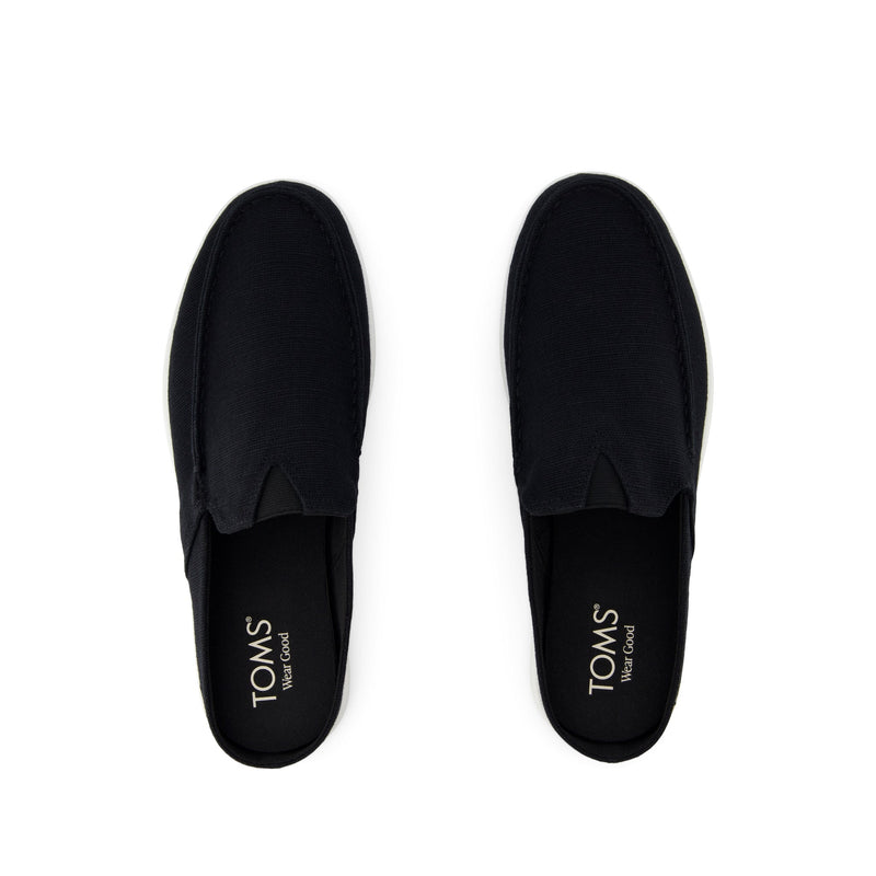 Alonso Mule - Black Heritage Canvas Top View Alonso Mule - Black Heritage Canvas Top View