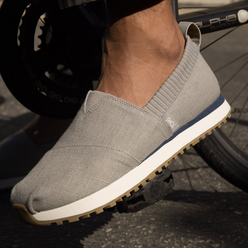 Men'S Resident 2.0 Sneaker In Grey Heritage Canvas Up Close Detail Shot