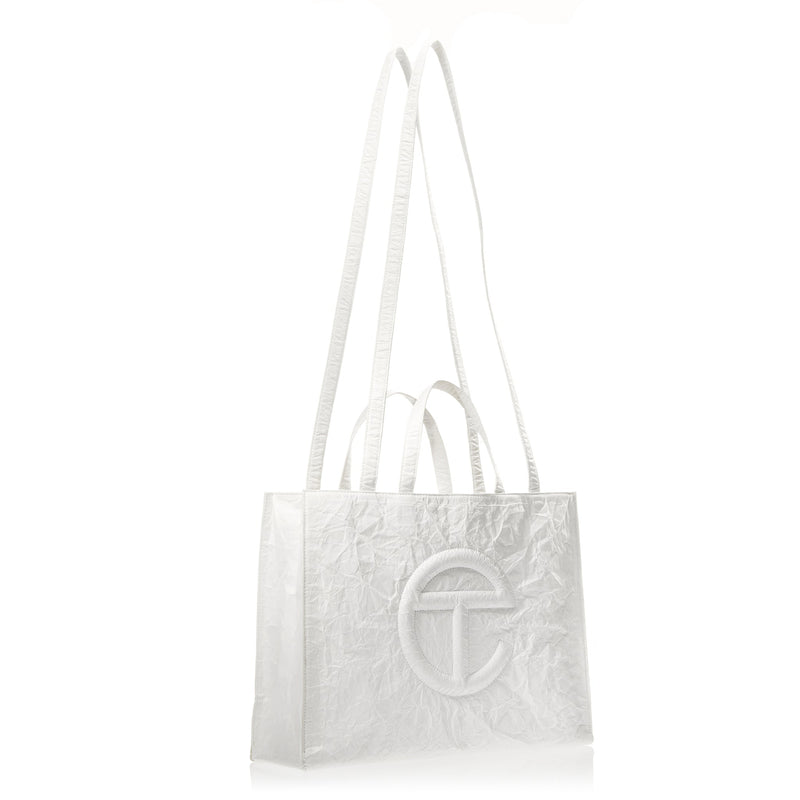 Medium Shopping Bag - White Paper