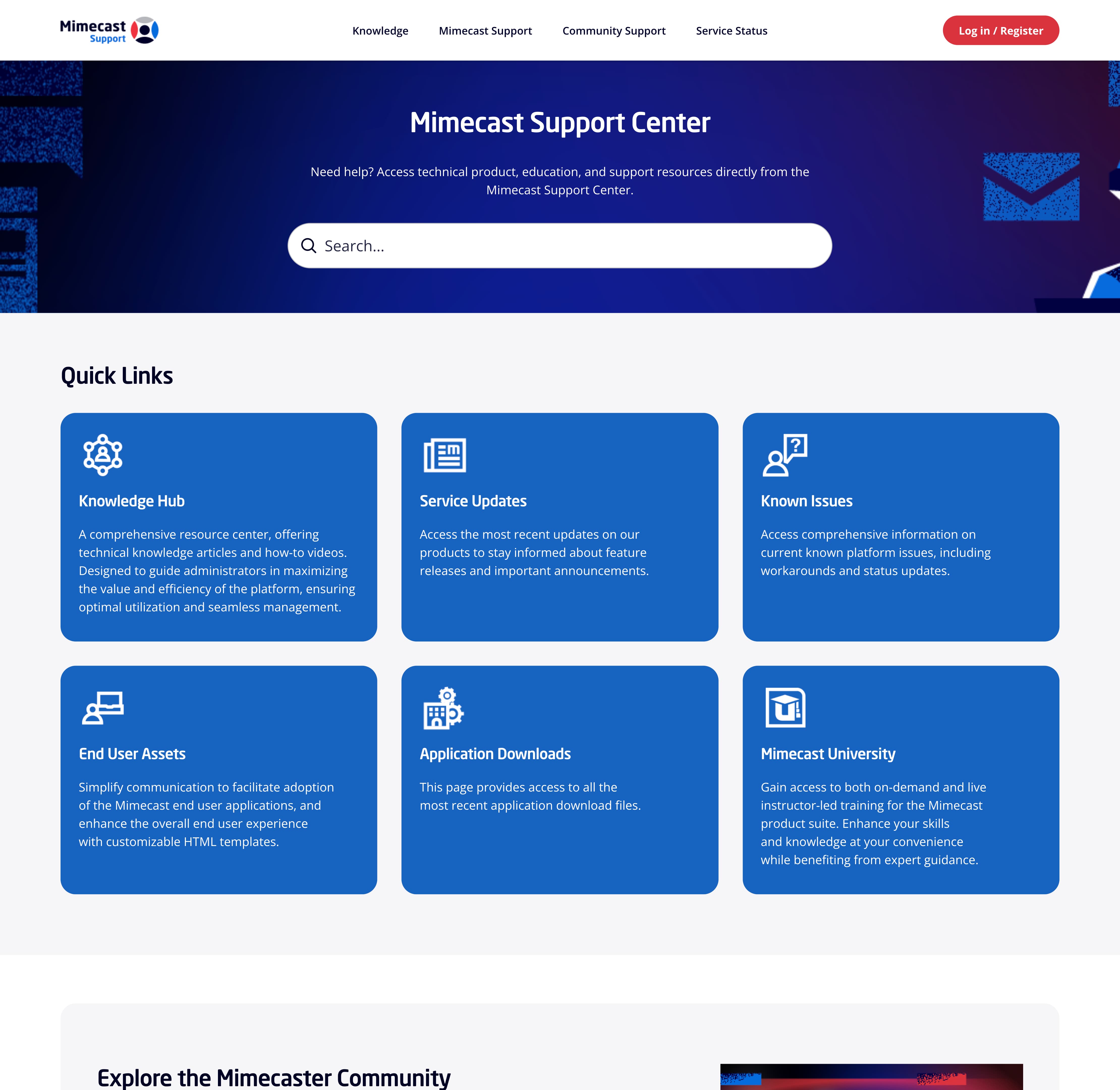 Zendesk example Mimecast by Lotus Themes