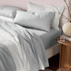 Lifestyle image of Linen Sheet in Shore