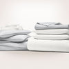 Stack of Complete Signature Vintage Washed Bundle in White and Sky