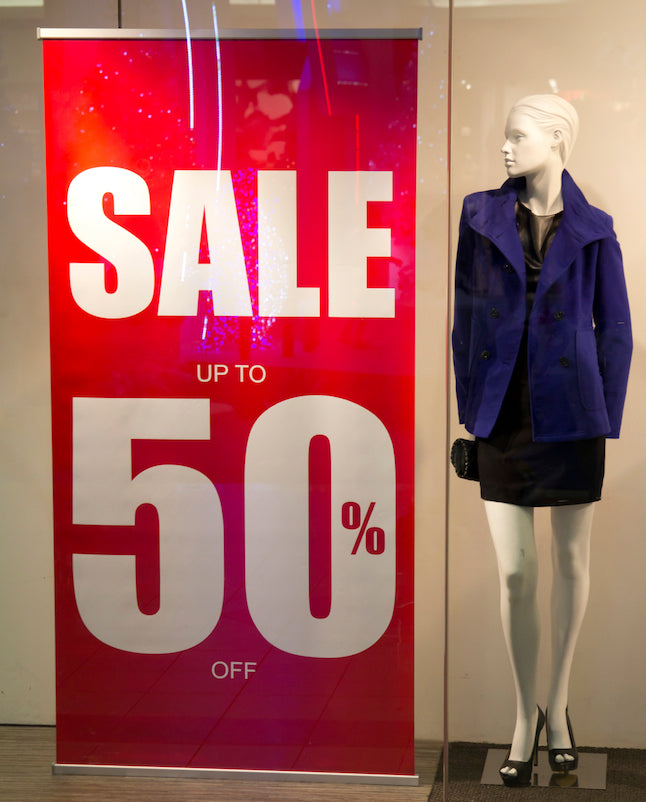 Red sale signage | Shopify Retail