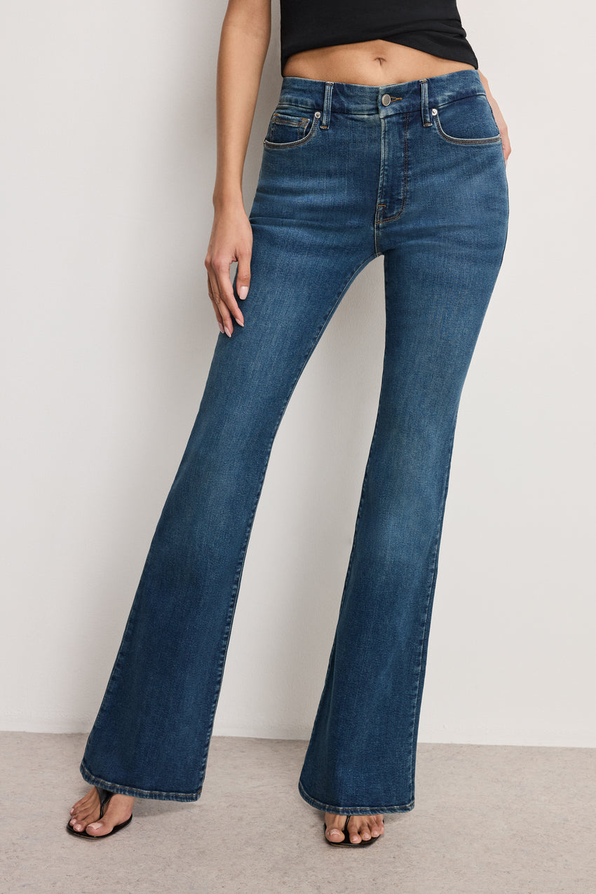 GOOD LEGS FLARE JEANS | BLUE004 View 0 - model: Size 0 | 
