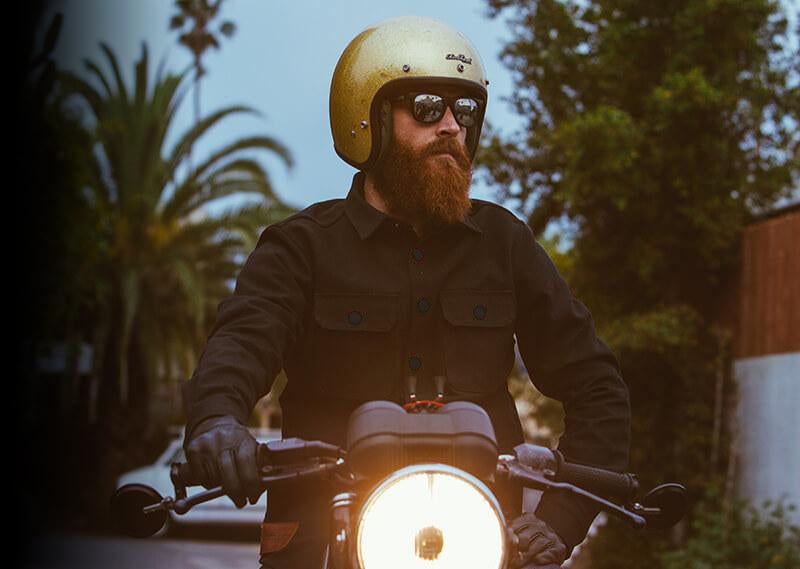 Carbon Canvas Riding Shirt