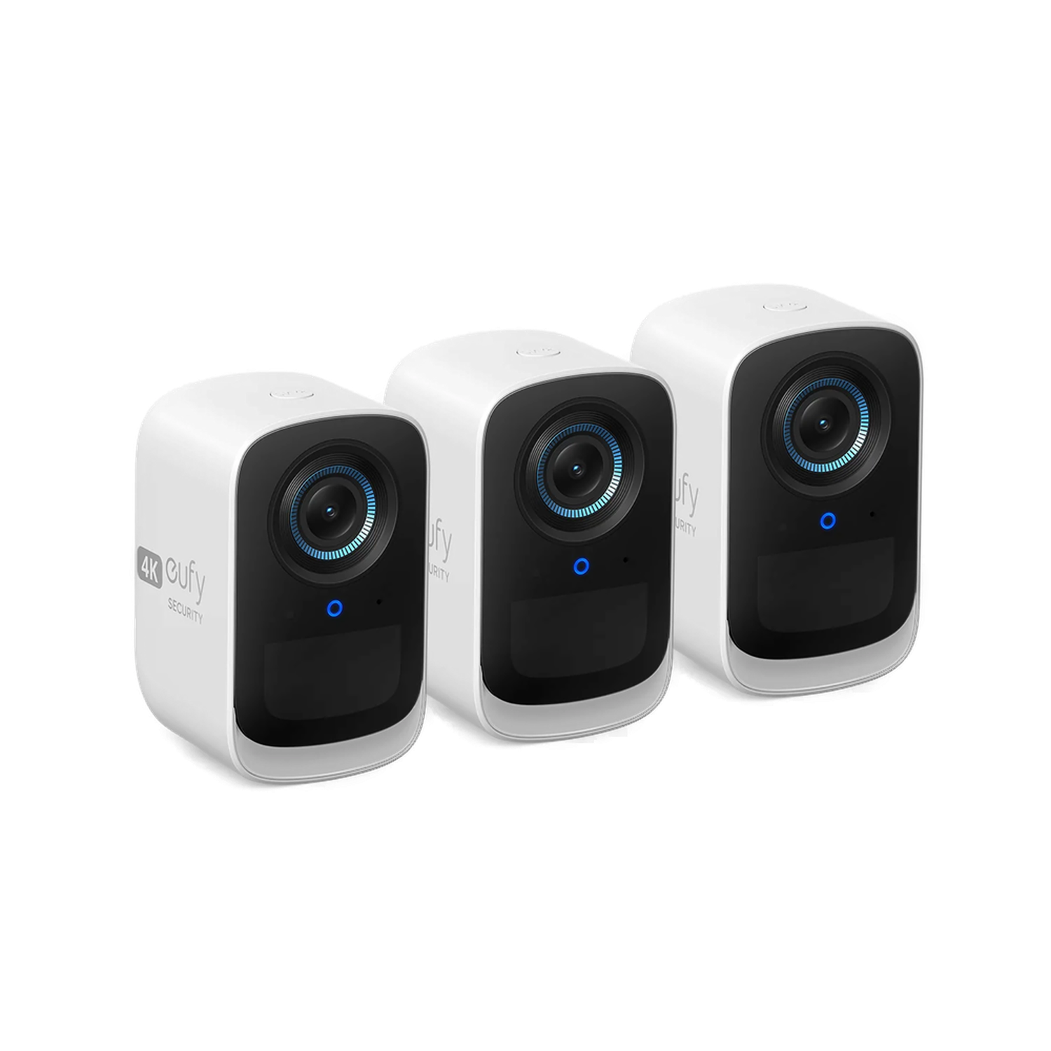 eufyCam S300 (eufyCam 3C) Zusätzliche Sicherheitskamera (Dreierpack)
