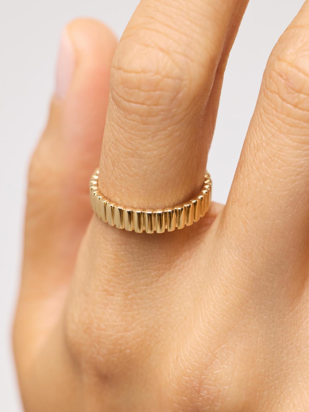 Solid Gold Fine Voyager Band Rings For Women Ana Luisa Medium Galaxy Ring