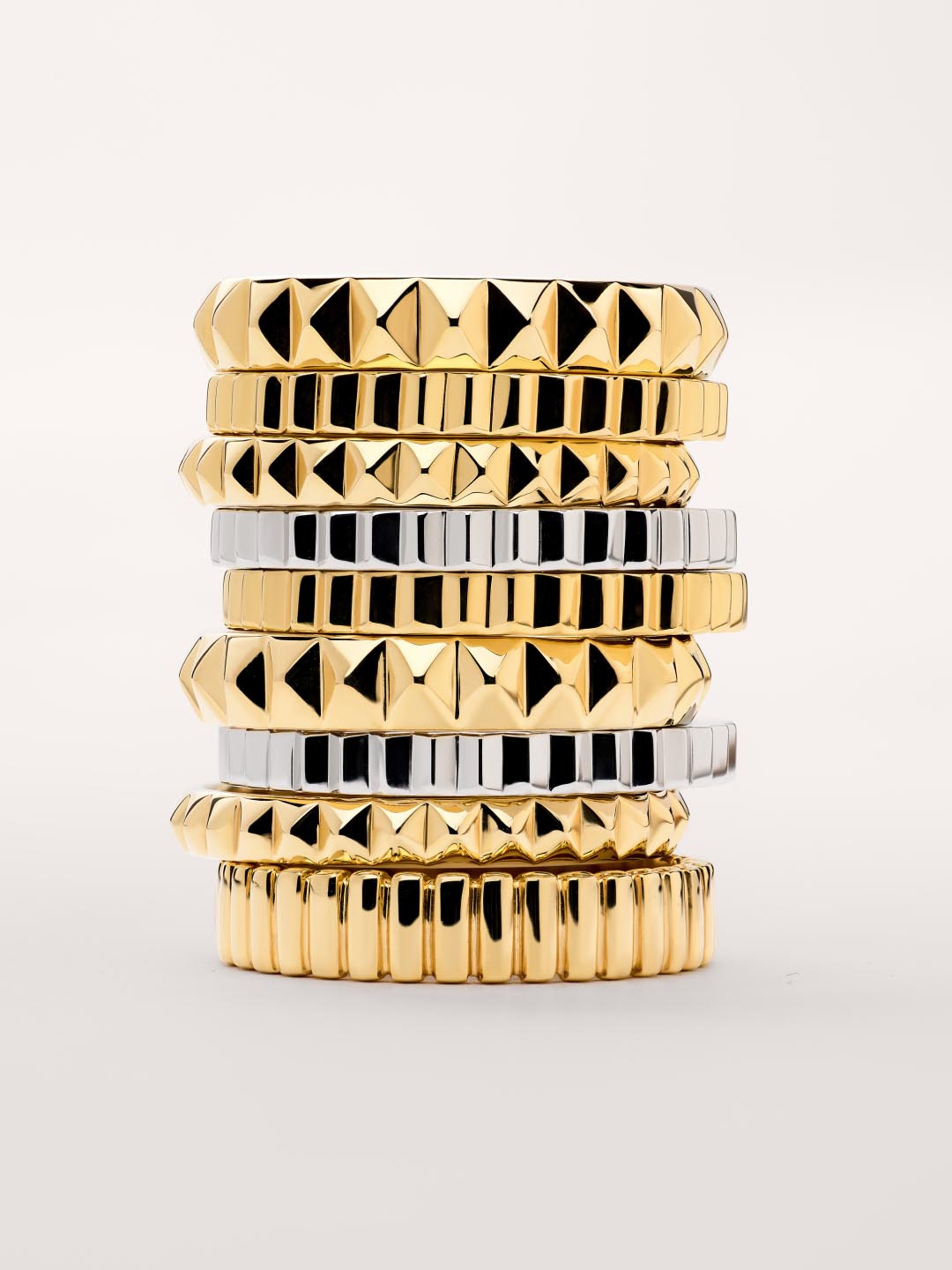 Solid Gold Fine Voyager Band Rings For Women Ana Luisa Medium Galaxy Ring