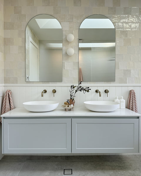 soft neutral bathroom