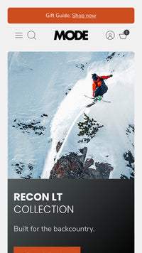 Mobile preview for Mode in the "Orbit" style